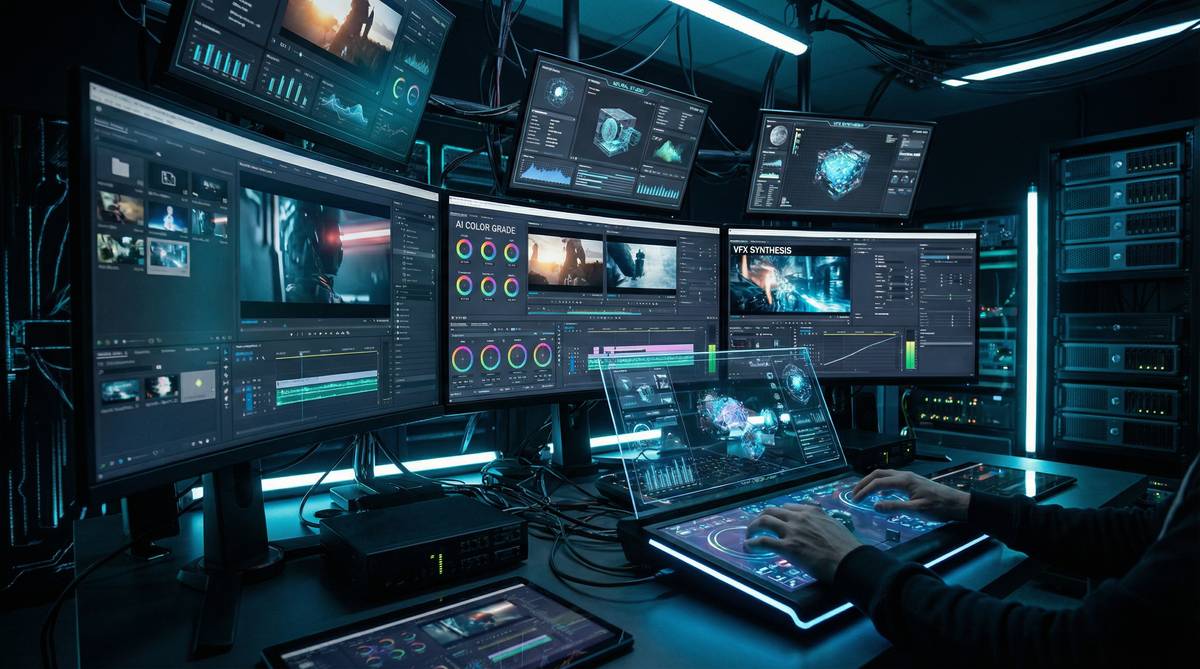 网黄合集AI视频剪辑教程演示